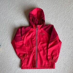 Columbia Vibrant Red Hooded Jacket